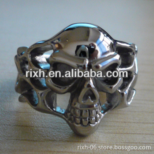 titanium skeleton ring,titanium ring,titanium jewellery